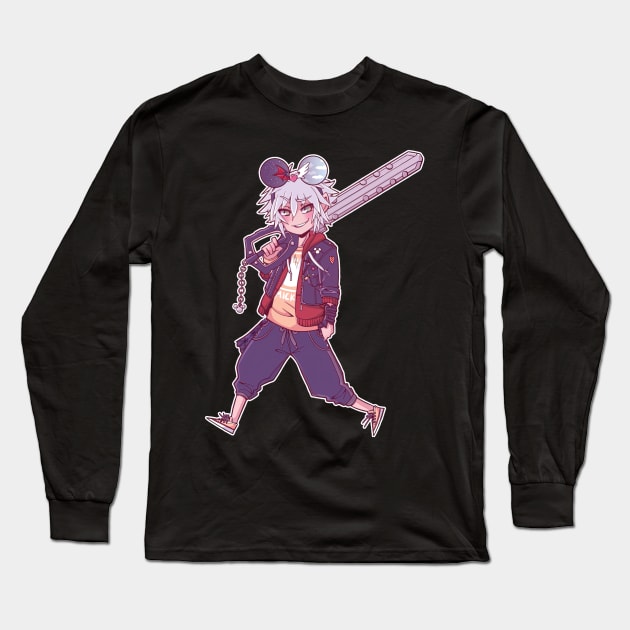 Get Your Ears On Riku Long Sleeve T-Shirt by CarolIrvine